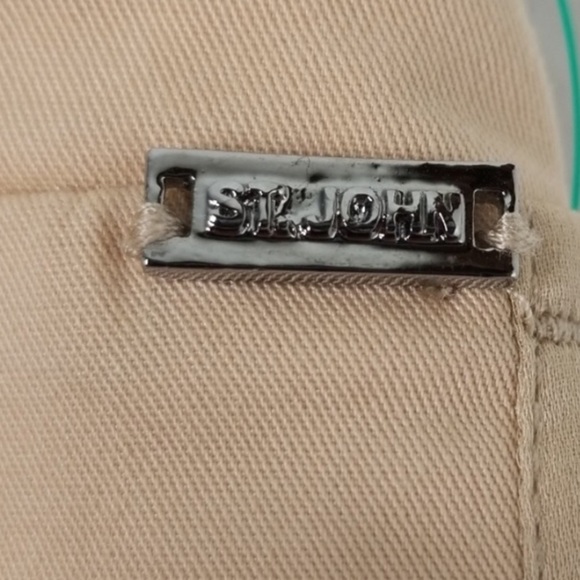 ST. JOHN Safari Style Khaki Skirt - Picture 4 of 16